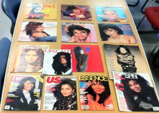 JANET JACKSON RARE COLLECTIBLES MICHAEL JACKSONS TALENTED SISTERS