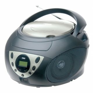255 Portable  WMA CD Player with AM FM Stereo Radio and USB Input J