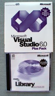 Microsoft MSDN Library Visual Studio 6 6 0 Plus Pack Basic