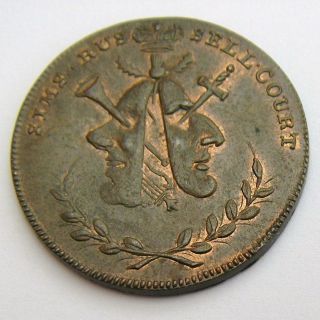 Middlesex Sims Halfpenny Token