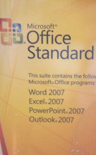 Microsoft Office Standard 2007 with Product Key Code