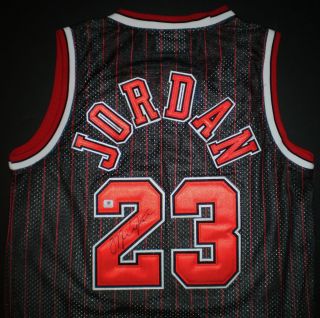 Michael Jordan Hand Signed 100% Sewn Adidas Chicago Bulls Jersey