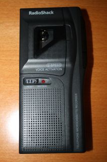 Radio Shack Micro Cassette Recorder 43 476 Voice Activated Telephone
