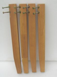 Set of 4 Tapered Leg Style Table Legs 20 High