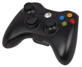 Microsoft Xbox 360 Slim Matte Black Wireless Controller