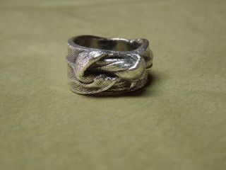 MF Mignon Faget Sterling Love Knot Ring