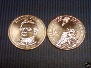 Millard Fillmore Golden President Dollar D Mint Coin