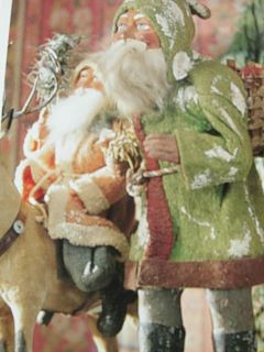 Vintage Santa Claus Collection Folk Art Christmas Volume Two