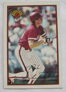 1989 Bowman Mike Schmidt Phillies Card No 402