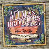 American University 12 13 70 by Allman Brothers Band The CD, Jul 2005