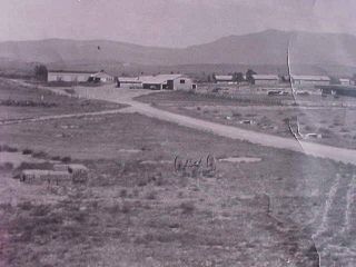 RARE 1917 H F Dangberg Minden Nevada Buckeye Ranch Panoramic View