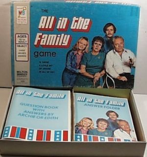 The All in The Family Game Milton Bradley BB1