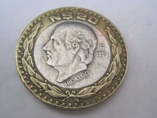 1993 Mexico Hidalgo NS 20 925 Silver