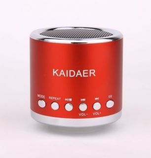 Kaidaer KD MN02 Portable Mini Speaker w TF Card Slot FM PC Phone 