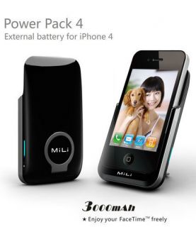 Mili Power Pack 4 Battery Case Verizon iPhone 4 3000mAh