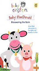Baby Einstein Baby MacDonald A Day on the Farm VHS, 2004