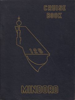 USS Mindoro CVE 120 Cruise Book Year Book Log 1950 Navy