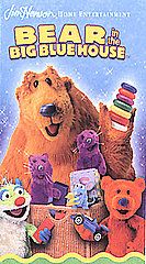 Bear in the Big Blue House   Tidy Time With Bear VHS, 2002