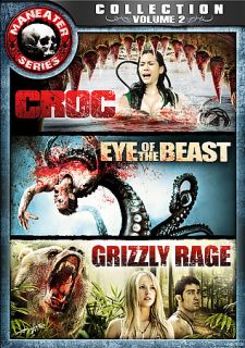 Maneater Series Collection Vol 2   Croc, Eye of the Beast, Grizzly