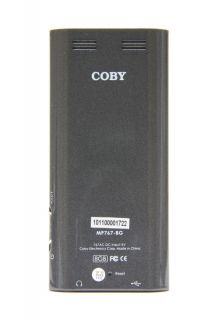 Coby MP767 8 GB Digital Media Player