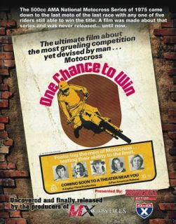 One Chance to Win DVD, 2009