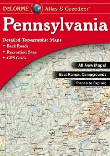 Pennsylvania by DeLorme Map Staff 2004, Map, Other