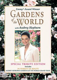 Gardens Of The World With Audrey Hepburn DVD, 2006, 3 Disc Set