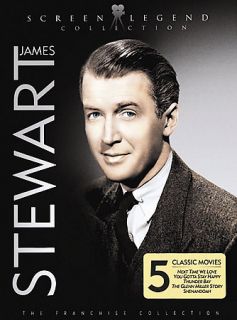 James Stewart Screen Legend Collection DVD, 2007, 3 Disc Set