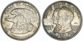 Half Dollar, 1921, Alabama Centennial