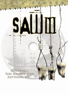Saw III DVD, 2007, Rated full screen