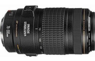 Canon EF 70 300mm 14 5.6 IS USM Zoom Lens Ultrasonic Image Stabilizer