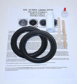 Speaker Repair Kit for Realistic Mach 2 Mid Range Mach II Midrange 5