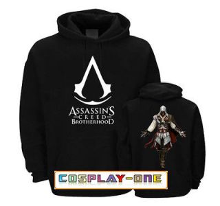 Assassins Creed Brotherhood Hoodie Black Colour Version