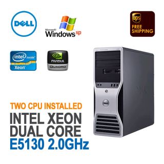 Dell Precision 490 Workstation 2xDC XEON 5130 2GHz/2G/160G/D VD ROM