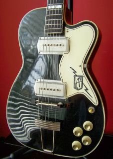 RARE 50S VINTAGE KAY AIRLINE PRO ARCHTOP ELECTRIC GUITAR