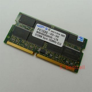 Samsung 512MB PC133 Sodimm 144pin Memory For IBM T23 X22 X23 X24 X30