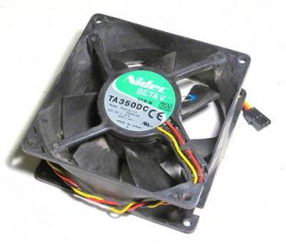 Nidec Beta V CPU case cooling fan TA350DC M35105 57 J0531 for Dell