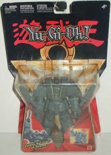 Yu Gi Oh Giant Soldier of Stone 6 Inch Figure Black and Red Background