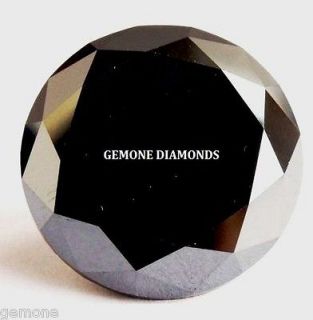 AAA 3.34 CT 100% REAL DIAMOND BLACK COLOR FOR WEDDING RINGS LD EHS