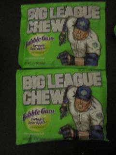 Big League Chew 20  2.12 oz Swingin Sour Apple