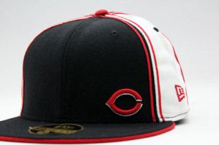 Cincinnati Reds Black White Double Red Piping Flawless Fred Durst New