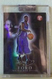 Pristine Refractor #124 T. J. FORD RC 054/149 $25 MINT Bucks Seal