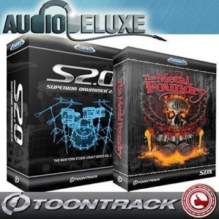 TOONTRACK SUPERIOR DRUMMER 2.0 + METAL FOUNDRY SDX PACK