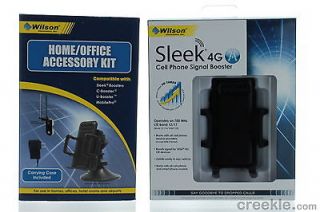 815326 H Sleek 4G A (AT&T) Cradle Amplifier with Home Accessory Kit
