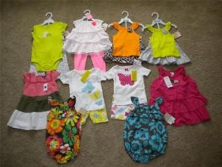HUGE lot baby girl SUMMER clothes 12 18 months ~GAP, Gymboree, Carters