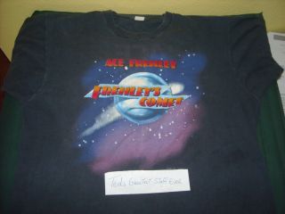 Frehleys Comet Concert T Shirt Solo Tour 87,Vintage Ace Frehley,KISS