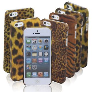 /Large Leopard Animal Print Plastic Case Cover Skin For iPhone 5 5G