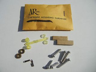 AR ~ ACOUSTIC RESEARCH ~ CARTRIDGE MOUNTING HARDWARE FOR AR TURNTABLE