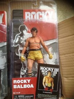 2012 NECA Rocky III 3 Movie 7 Inch Boxing Action Figure MOC