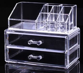 organizer makeup jewelry drawers Display Box Tools Cabinet Acrylic